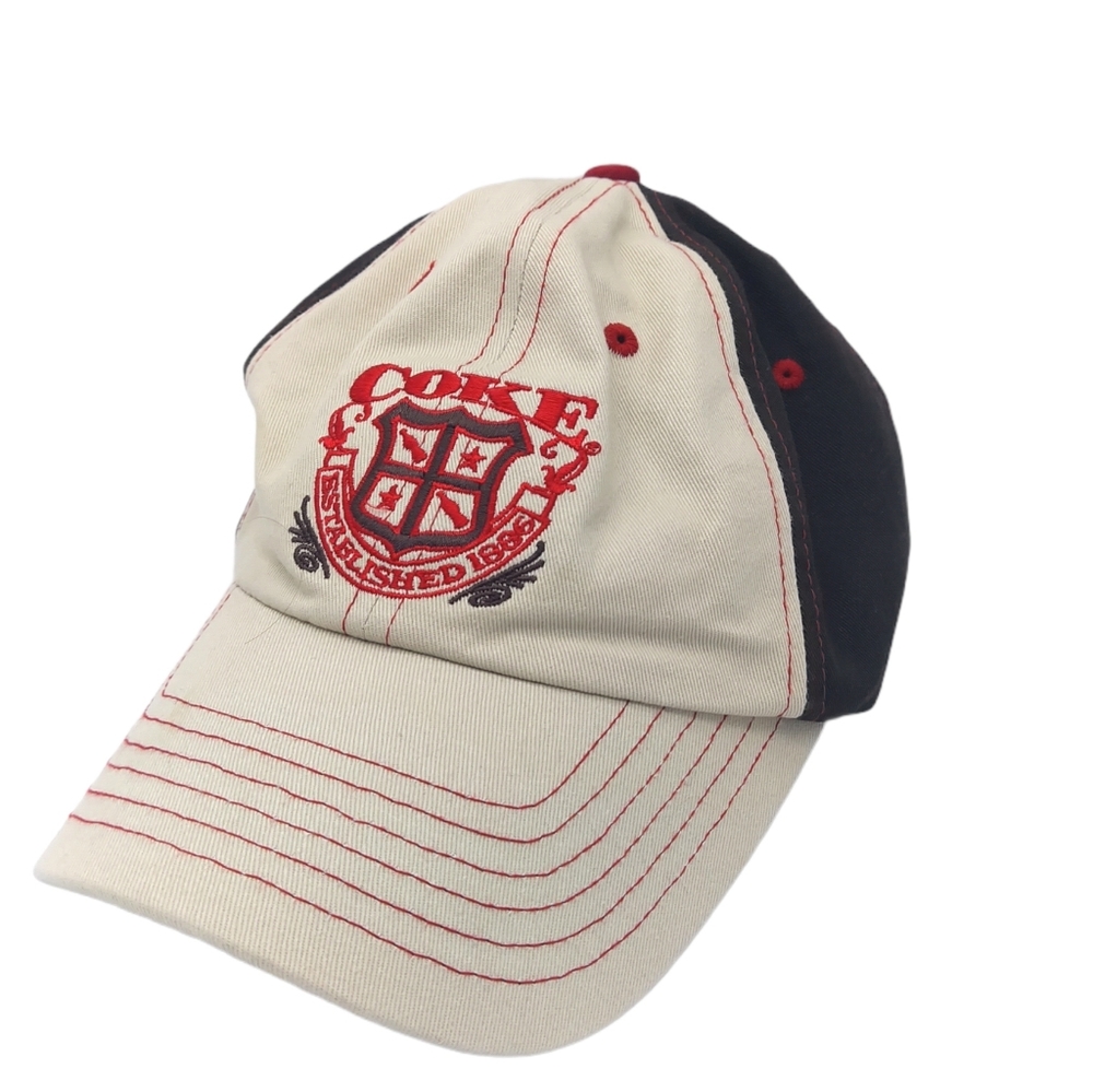 Coca-Cola Established 1886 Adjustable Baseball Cap